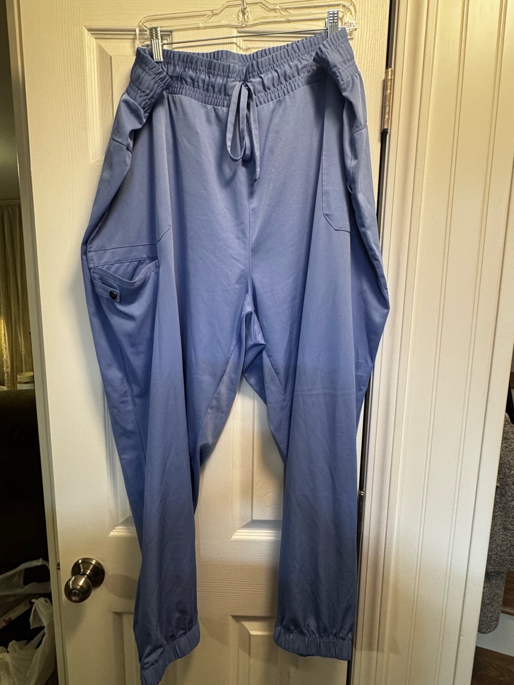 Healing Hands 3x ceil blue Scrub pants